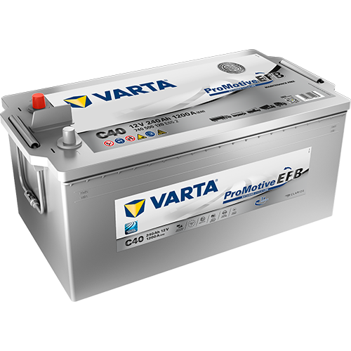 Batterie de démarrage VARTA PROmotive EFB C40 740500120E652