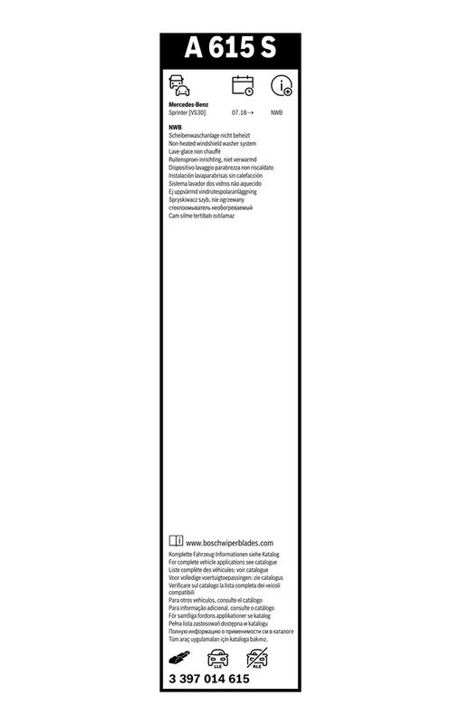 BOSCH Wischblattsatz