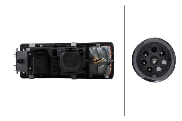 HELLA Hauptscheinwerfer re