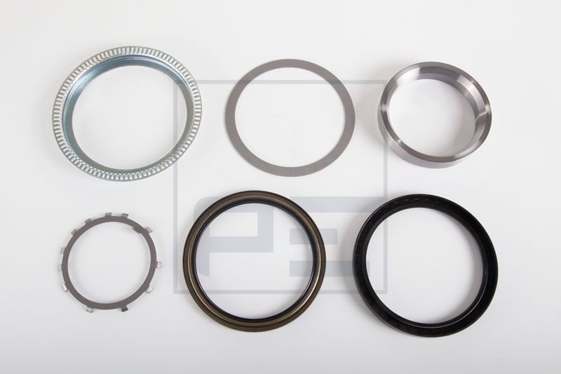 PE Dichtungssatz, Radnabe 145 x 175/196 x 15