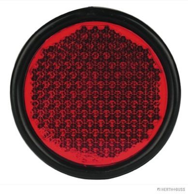 Rückstrahler 90 mm, rot
