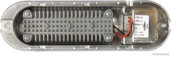 Innenraumleuchte LED, 12 V, 24 V, 6 W, 6,5 W