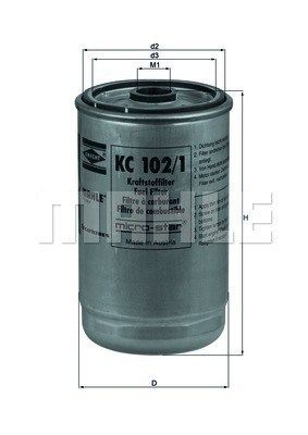 MAHLE Kraftstoffilter