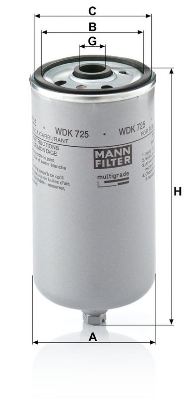 Kraftstoffwechselfilter