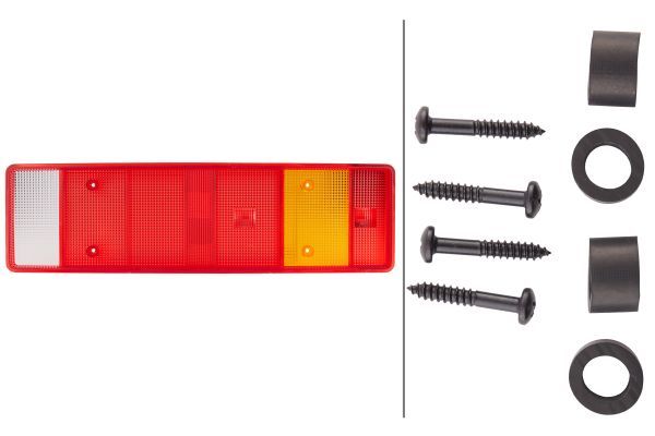 Lichtscheibe, Heckleuchte