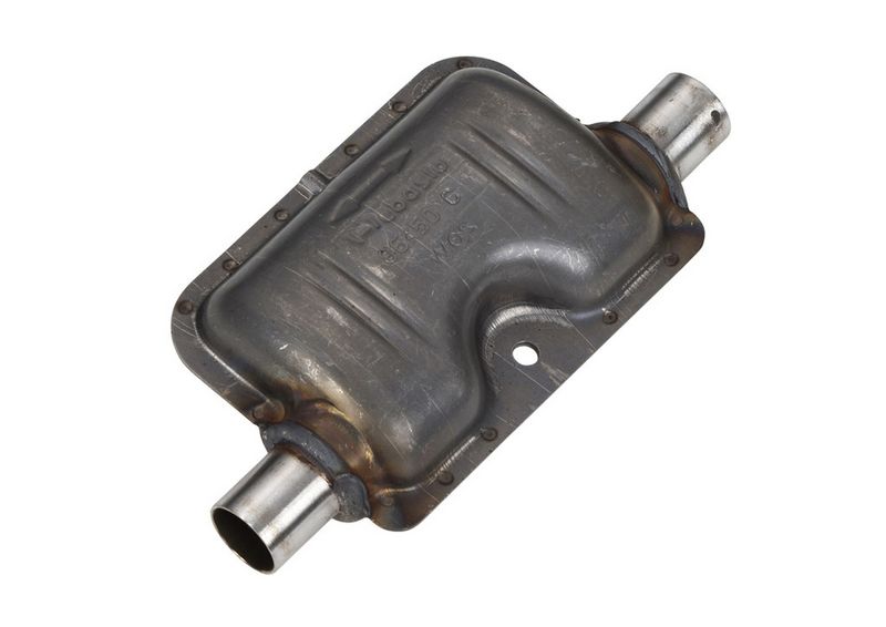 Abgasschalldaempfer D22, Edelstahl