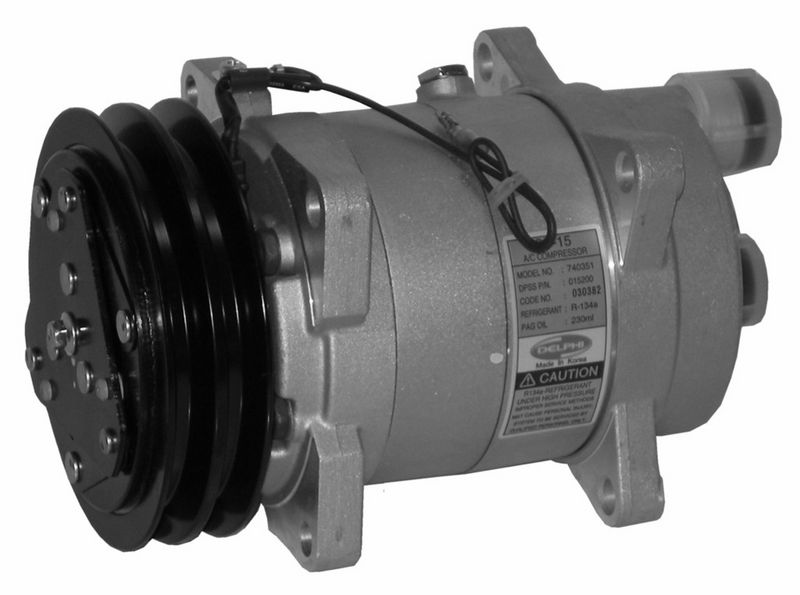 Kompressor HR SP15 12V R134a OR RO 132 A Diavia_Ersatzteile