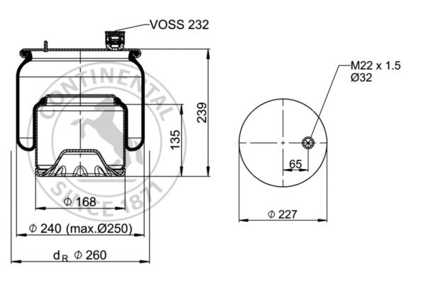 ContiTech Luftfederbalg