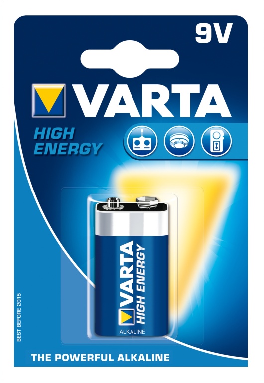04922121411 E-Block High Energy 9V Varta