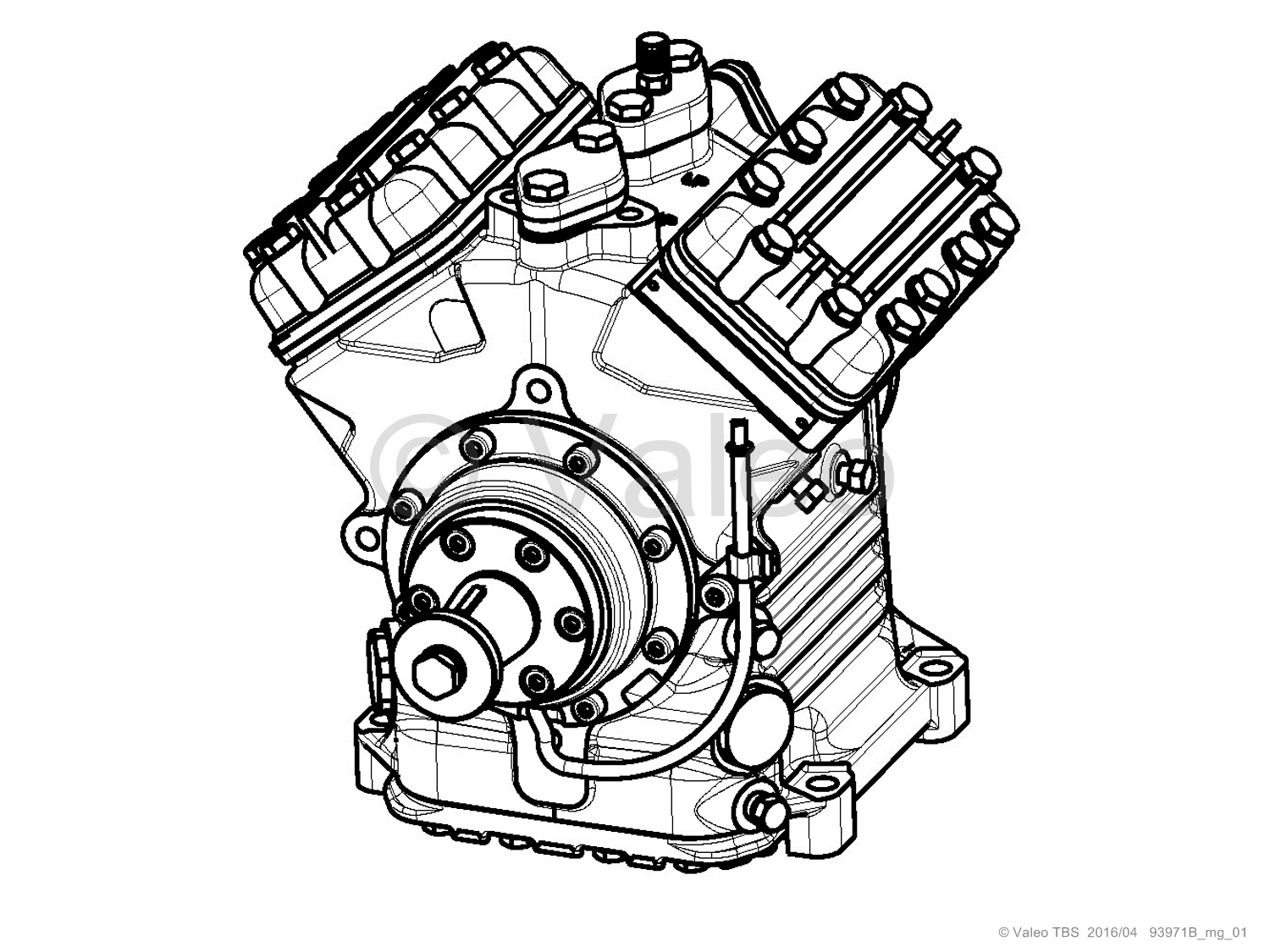 VERDICHTER FKX 40/470K VOLT: 24V ohne Serviceventile VERDICHTER FKX 40/470K VOLT: 24V ohne Serviceventile
