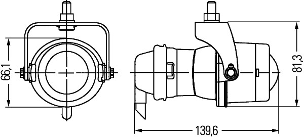 M851 Arbeitsscheinwerfer, H3