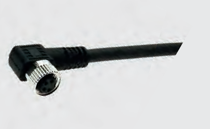 Leitung mit M8-Kabeldose gewink. 4-polig