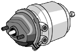 Kombizylinder (Scheibe)  BS9502