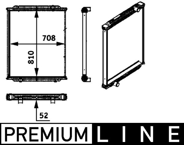 MAHLE Kühler, Motorkühlung