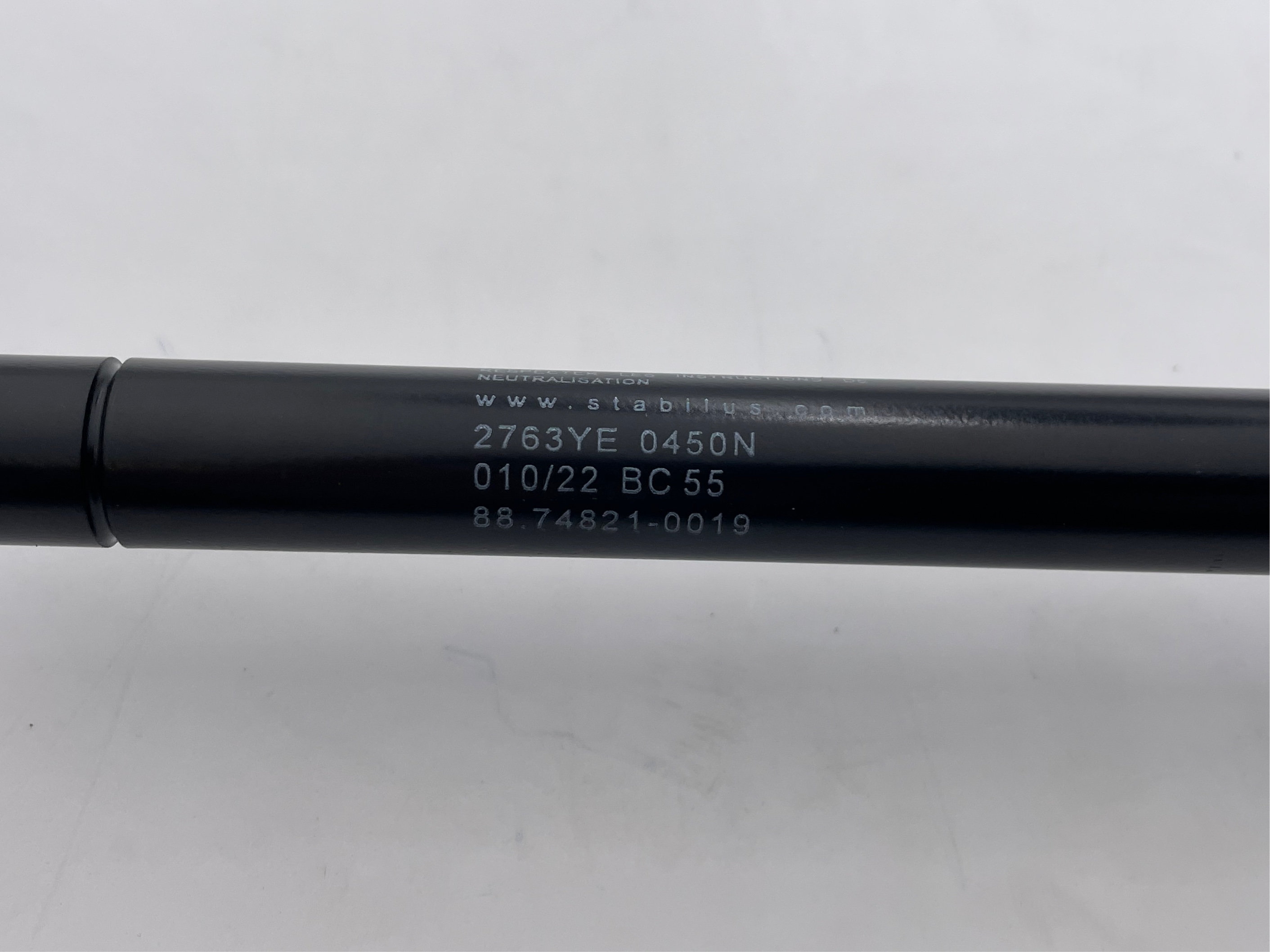 Gasfeder Stabilus Kugelgelenk, 450N 2763YE Lift-O-Mat