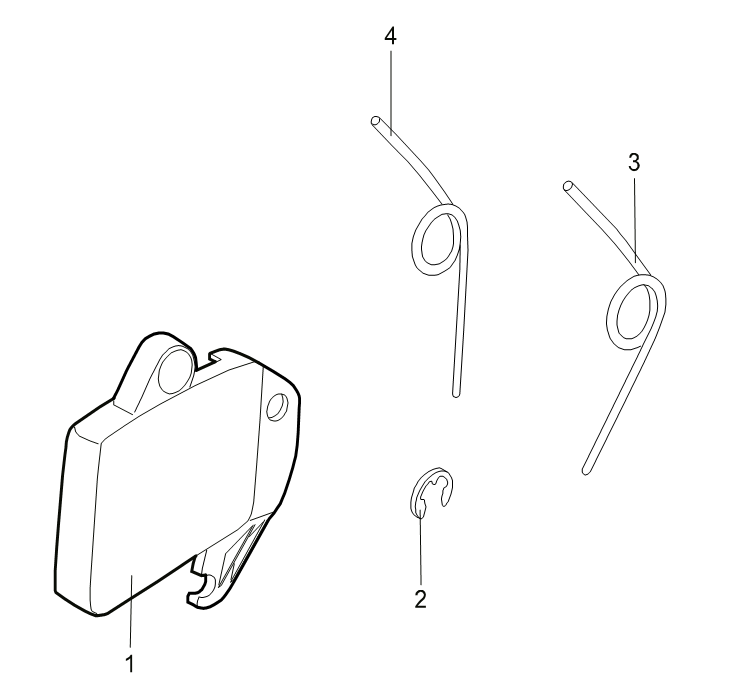 Rückenlehnengriff mit Drehf