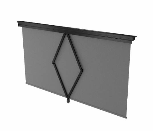 Sonnenrollo, Seitenscheibe Fahrer manuell 814x716 mm