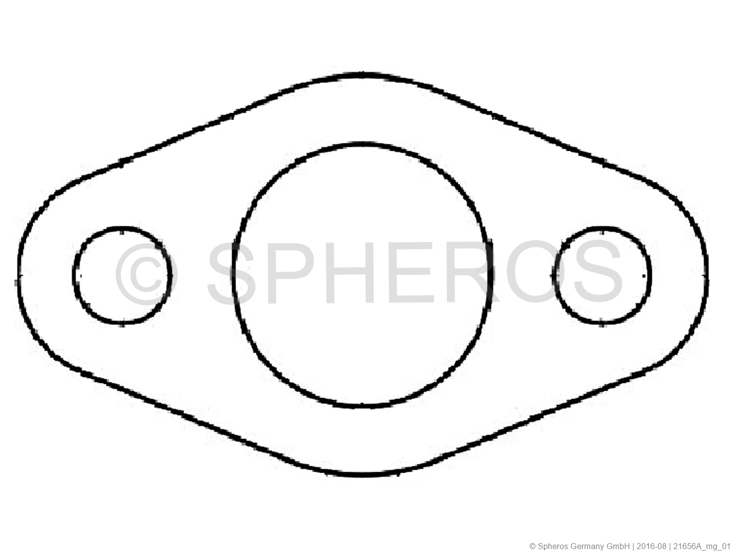 Flanschdichtung oval Flanschdichtung oval
