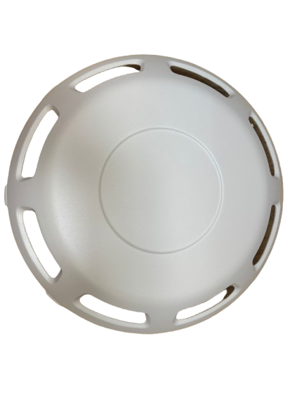 Radzierblende 22,5" RAL 9001 Vorderachse strukturlackiert cremeweiß