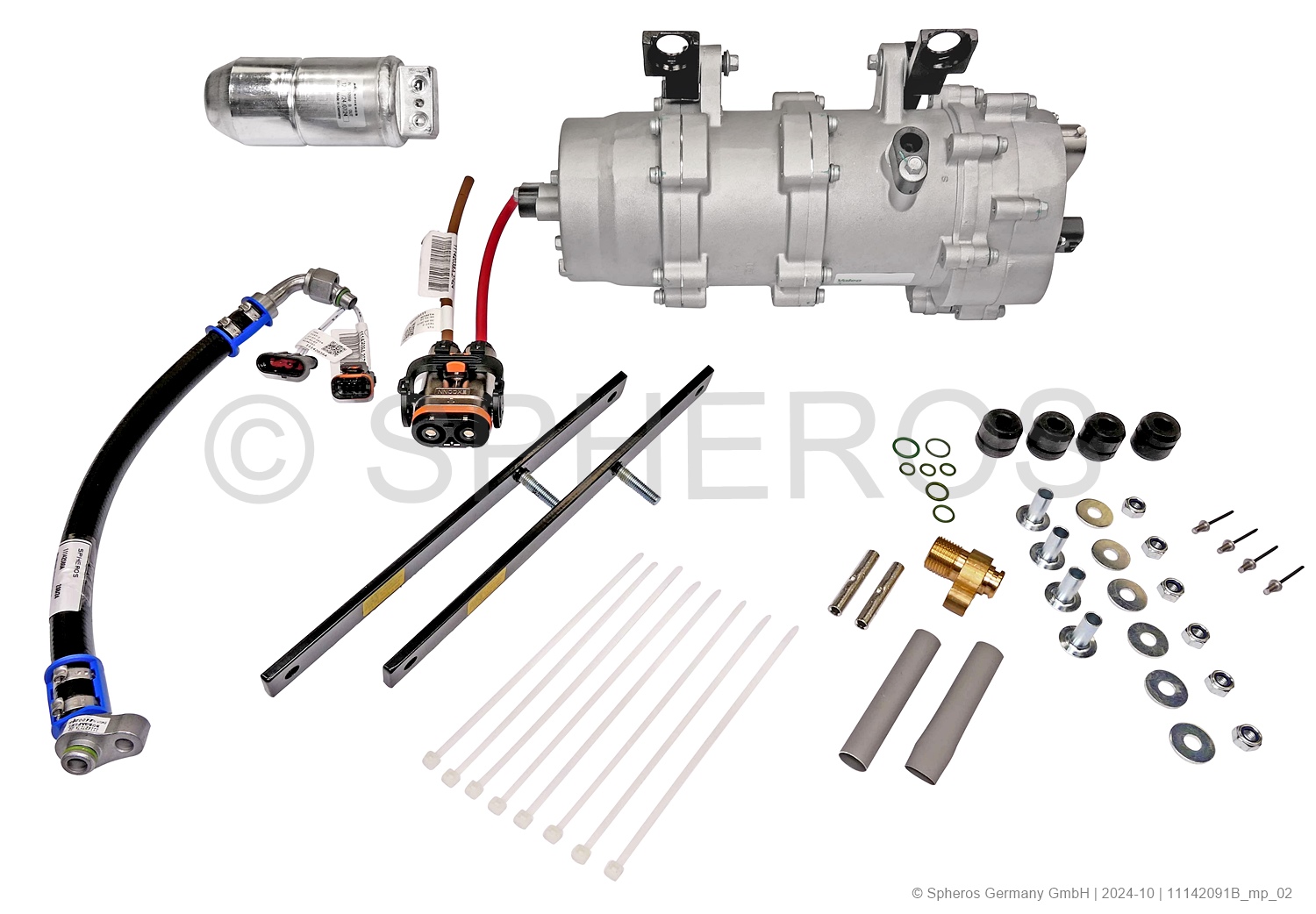 SP Kit-Verdichter ECH auf 036cc mit Öl gefüllt