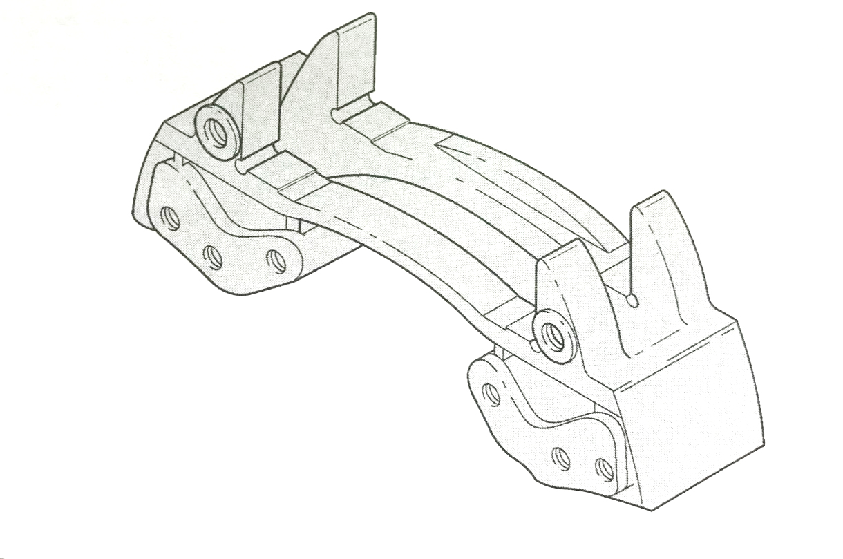 K001278 Bremstraegersatz