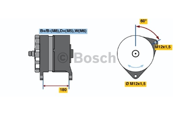 Drehstromgenerator Bosch