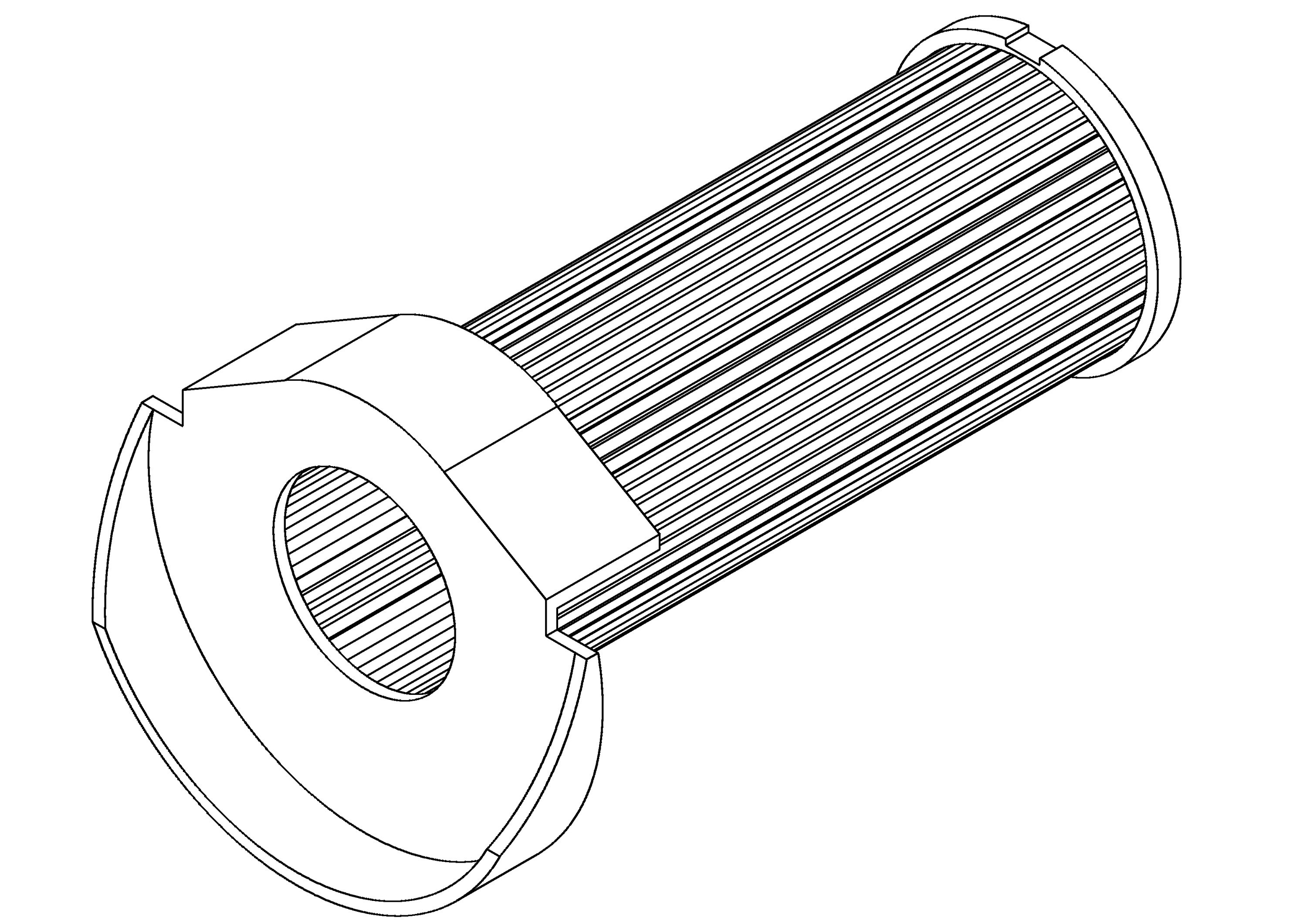 Ansaugfilter D38, für 2/2-Wege Wasserfilter