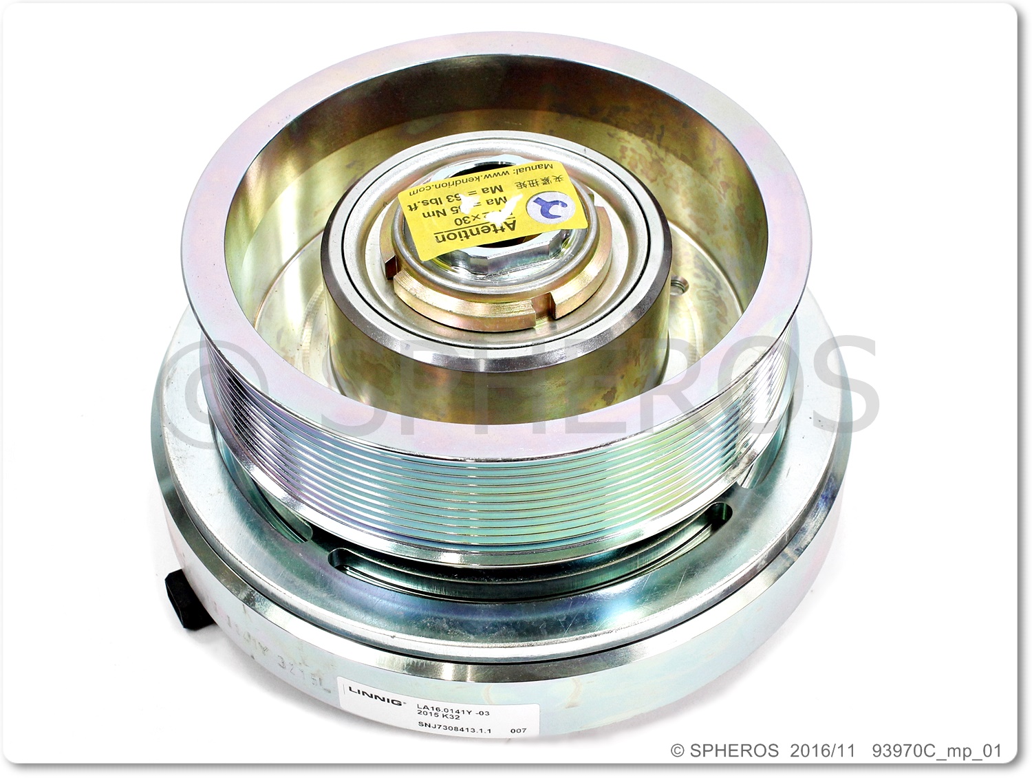93970C Embrayage magnétique LA16.0141 24V