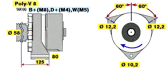 098604389059dc987f16386 DREHSTROMGENERATOR Bosch