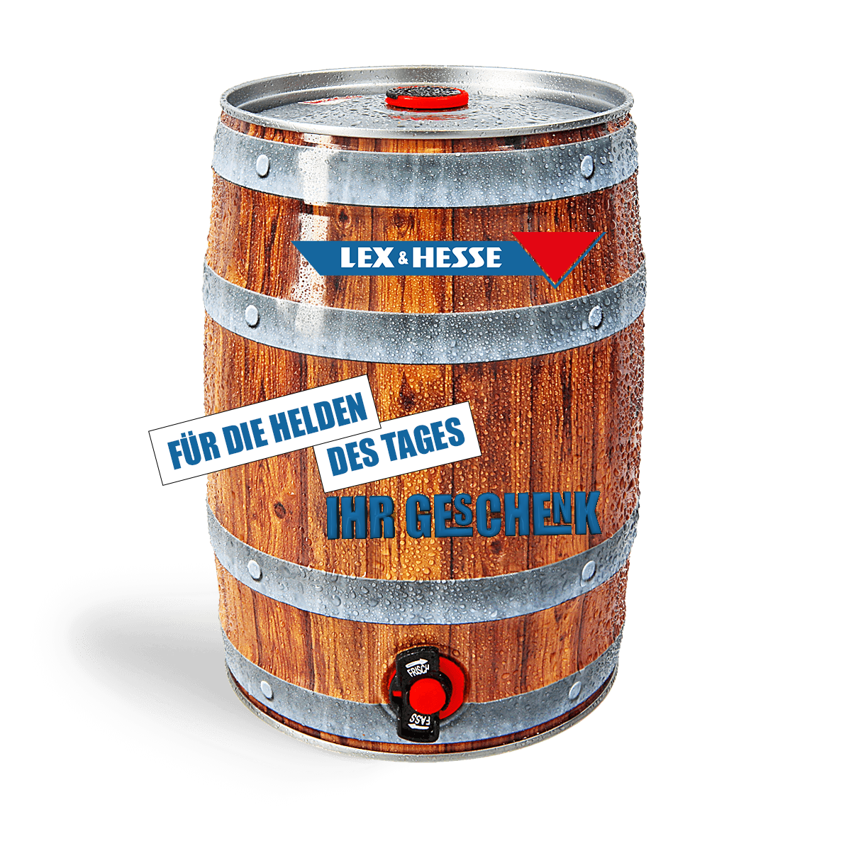 Bierfass 5L - Meissner Schwerter