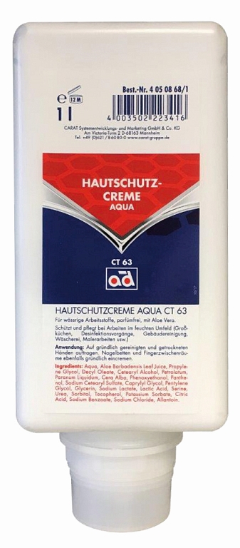Hautschutzcreme CT 63 1L Hautschutzcreme CT 63 1L