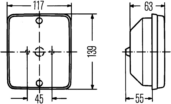 M115 Rueckfahrleuchte, P21W
