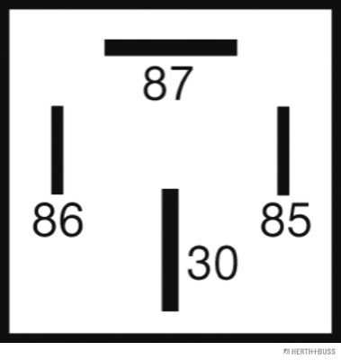 Relais, Arbeitsstrom 24 V, 70 A, 4 pins Relais, Arbeitsstrom 24 V, 70 A, 4 pins