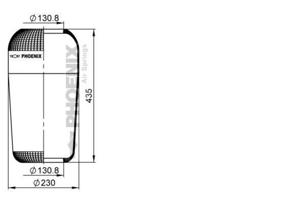 PHOENIX Luftfederbalg 72791