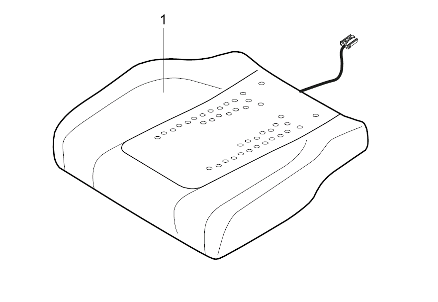 Sitzpolster Klima +Heizung