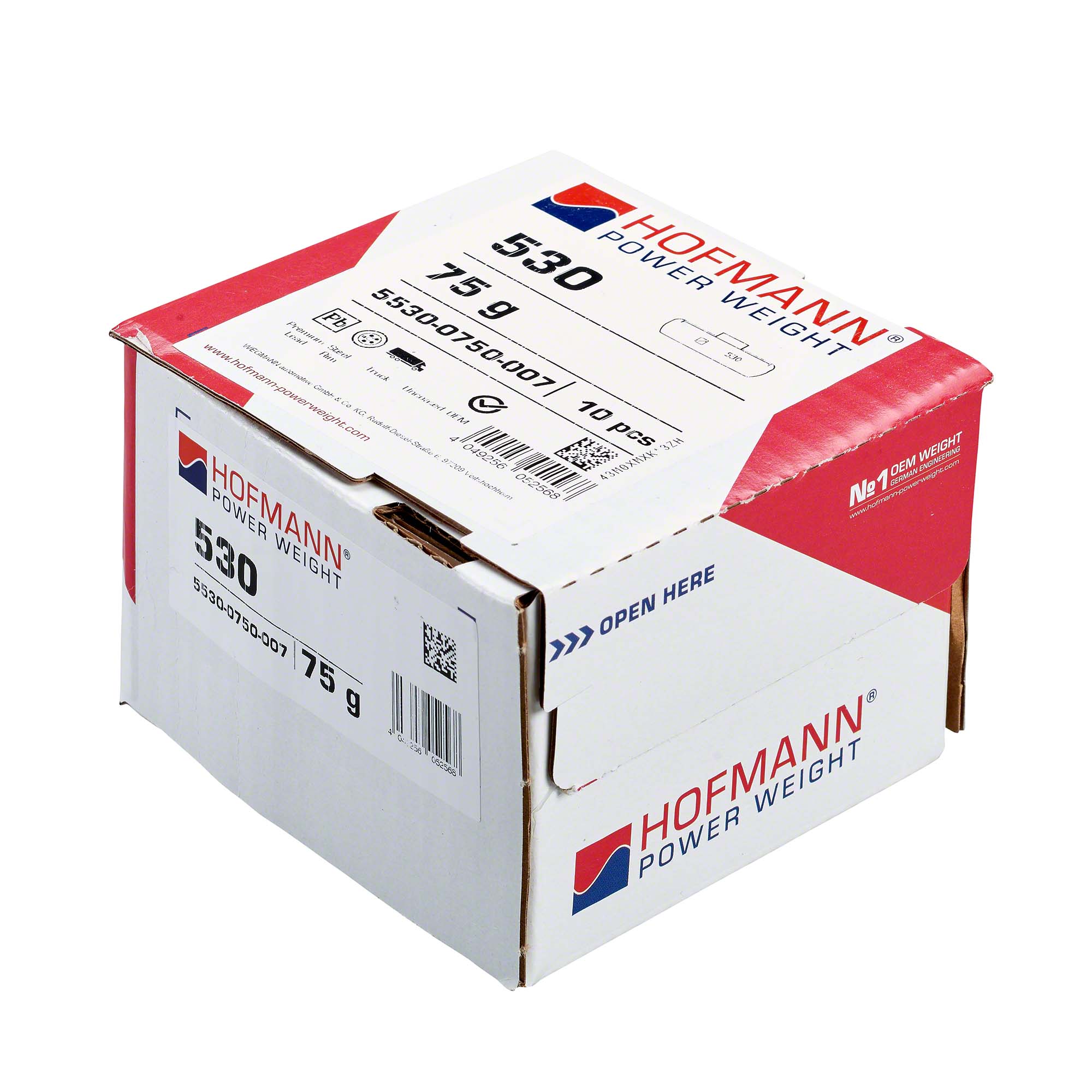 Hofmann Power Weight Auswuchtgewicht LKW Stahlfelgen Typ 530 75 g Schlaggewichte
