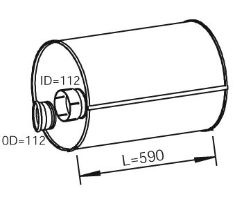 D49393 Schalldämpfer