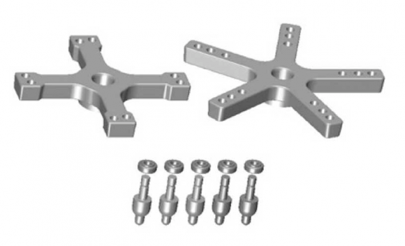 Spannmittelpaket 4/ 5 Punkt Aufnahme für Montiermaschine