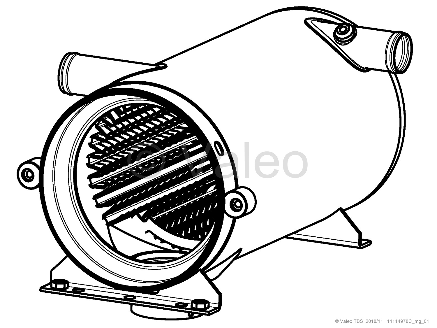 Wärmeübertrager 22-M8-ASB1-CV-BU-GR