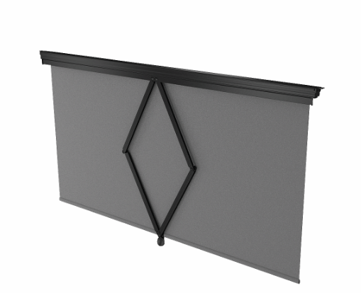 Rollo Fahrer Seitenscheibe 720×460 mm