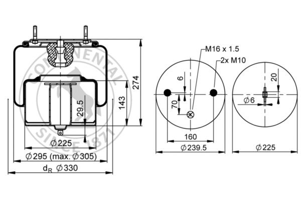 ContiTech Luftfederbalg