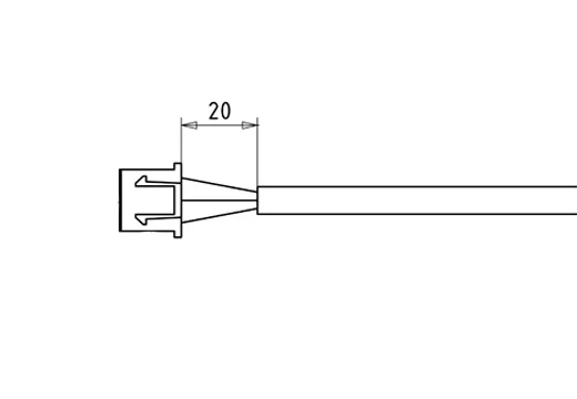 3-polig Kabel -JST Kabel 3-polig für HWT2