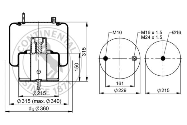 ContiTech Luftfederbalg