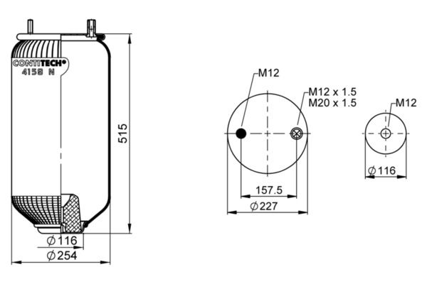 ContiTech Luftfederbalg