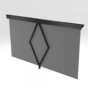 Seitenrollo mechanisch  B=600 L=554