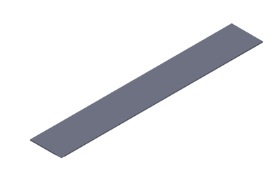 Kinnschutzpolster NBR/SBR, SW - 50 Sh