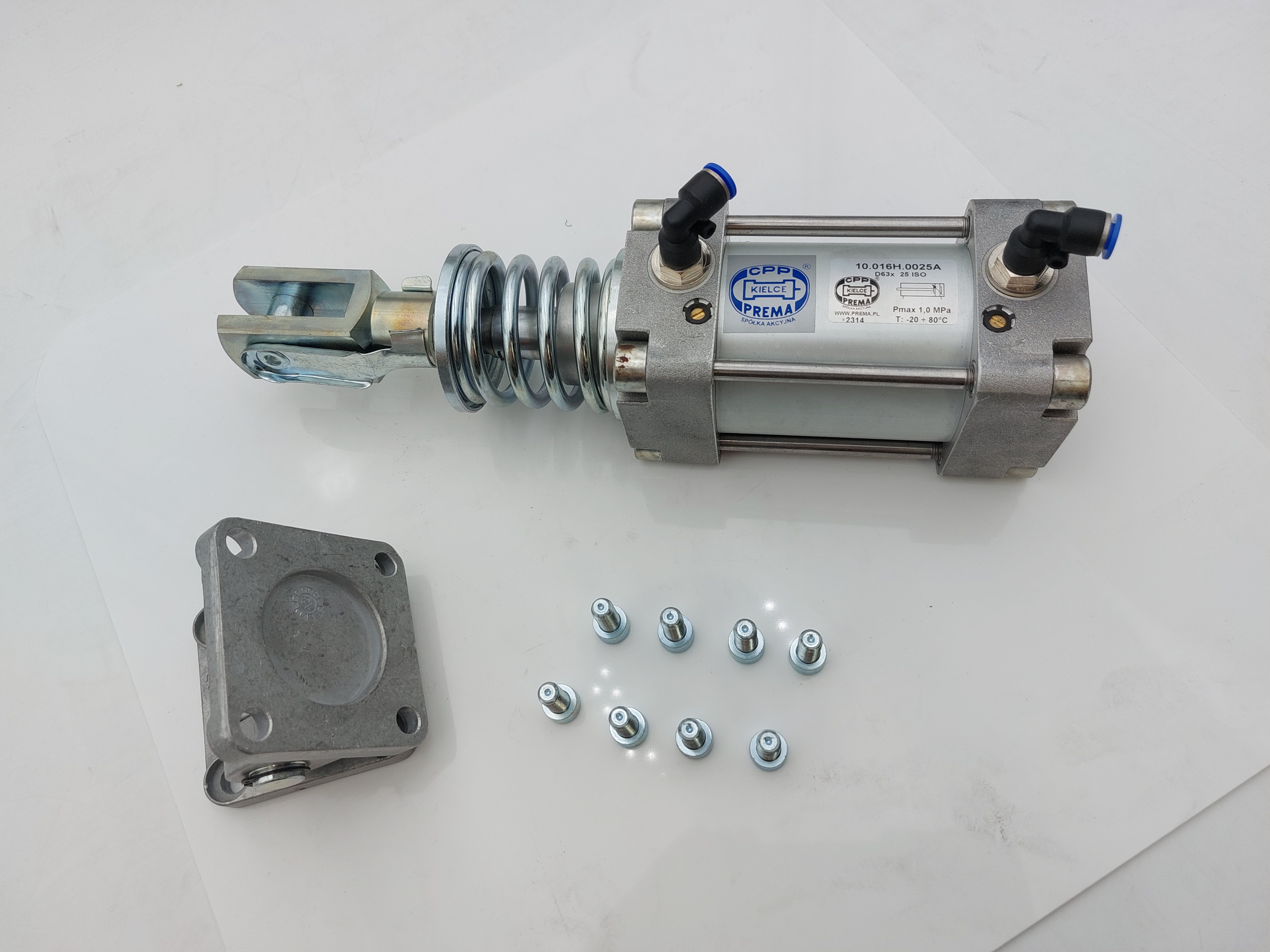 Druckluftzylinder Klimaspanner