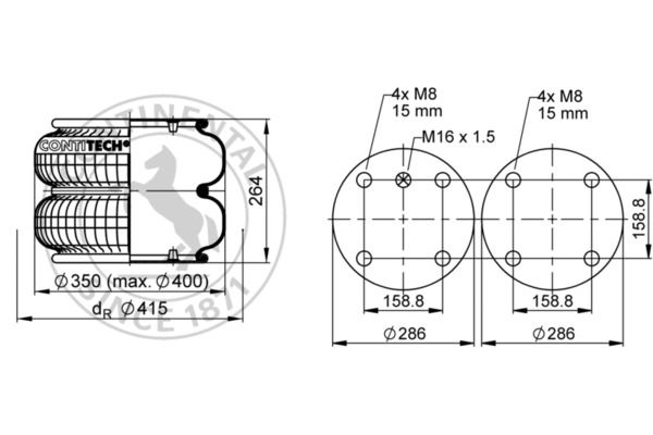 ContiTech Luftfederbalg