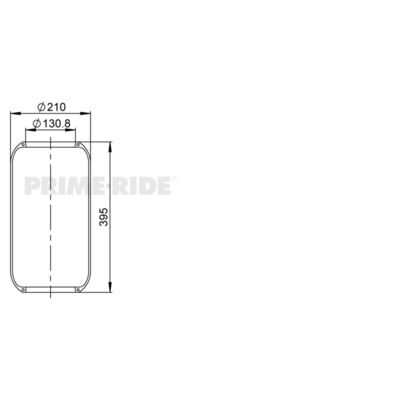 PRIME-RIDE Luftfederbalg PRIME-RIDE® 644N