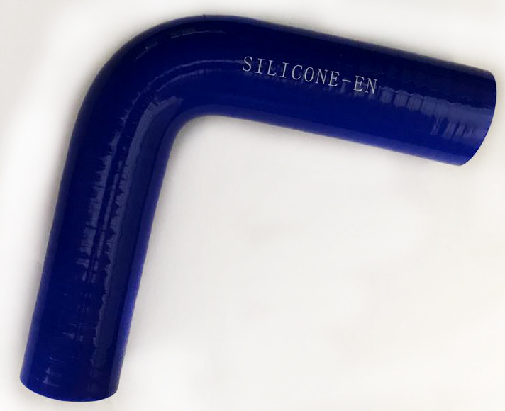 D50 Silikon blau Bogen 90°
